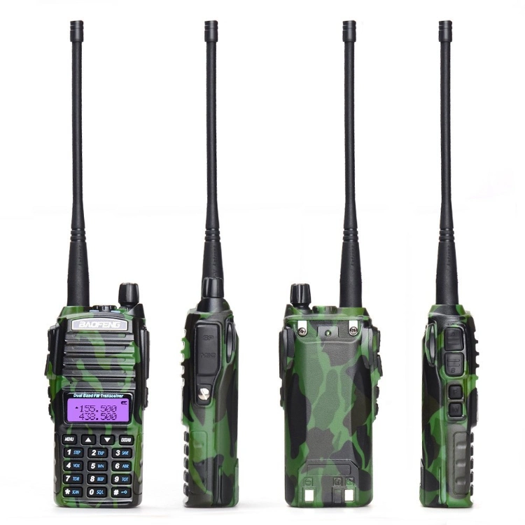 Camo Walkie Talkie Baofeng UV-82 Dual Band 5W Handheld Two Way Radio