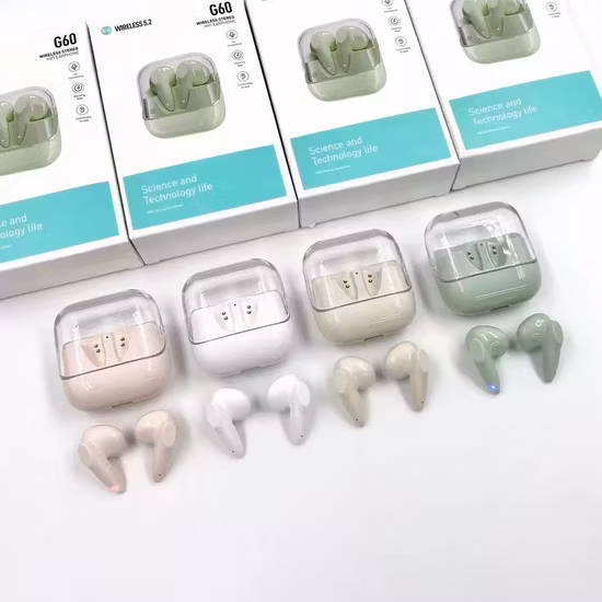 무선 충전 케이스가 포함된 진정한 무선 이어버드 터치 컨트롤 Ipx5 방수 스테레오 이어폰