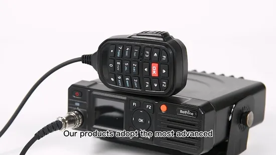 최신 판매 1024 채널 차량 워키토키 50와트 자동차용 모바일 양방향 라디오